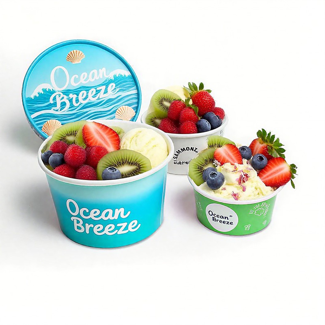 Ice cream paper container 1 Ice cream paper container 1