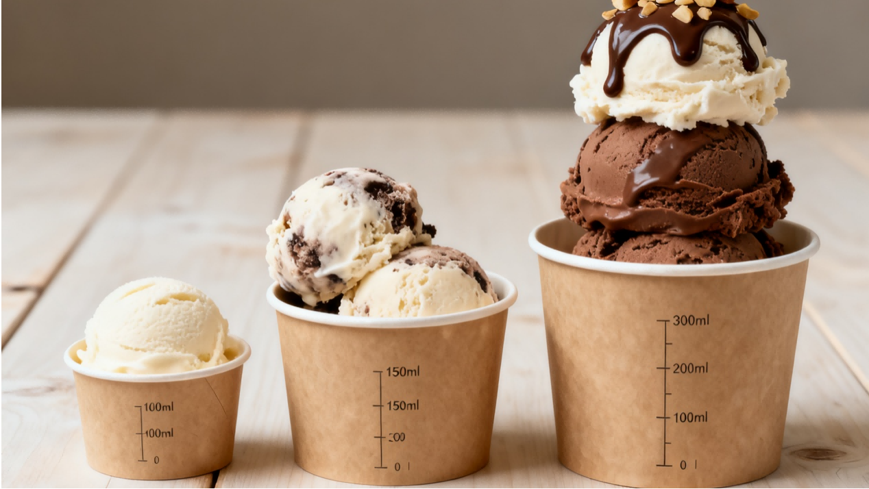 Paper Ice Cream Cups 1 Paper Ice Cream Cups 1